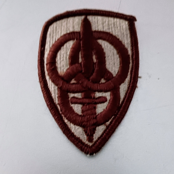 PATCH US Army 3rd Personnel Command Desert Tan - Picture 7 of 8
